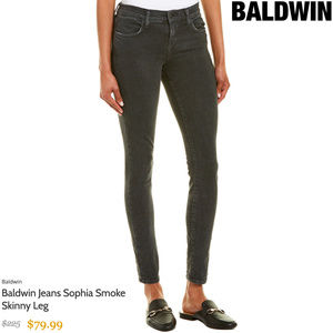 Baldwin Jeans - ‘Sophia’ Skinny Leg (SMOKE)